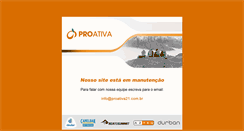 Desktop Screenshot of proativa21.com.br